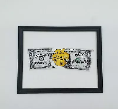 U.S 1 Dollar Bill Money Pop Art PRINT Original Art By NYC Graffiti Artist PUKE • $24.99