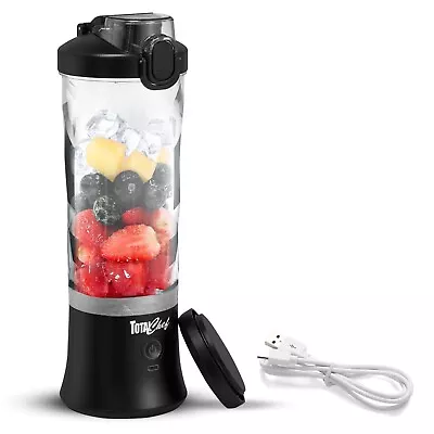 Portable USB Mini Blender For Smoothies And Shakes With Leakproof Lid Black • $69.99