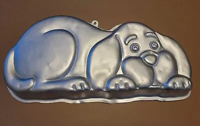 $8.25 • Buy Vintage Wilton 1986 Puppy Dog Cake Pan Metal Baking Mold 2105-2430 Birthday
