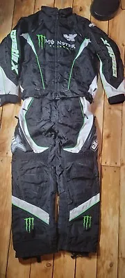 Monster Energy Tucker Hibbert Castle X Snowmobile Suit Jacket & Pants Mens Large • $125