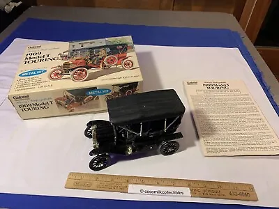 Vintage 1976 Gabriel Ford 1909 Model T Touring Car Metal Kit 1/20 Henry's Unforg • $50