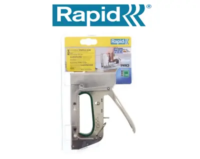 £28.95 • Buy Rapid R34 Pro Heavy Duty Hand Stapler Tacker Staple Gun Type 140/T50/G RPDR34