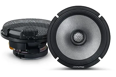 Alpine R-Series R2-S65 6.5  2-Way Hi-Res Coaxial Car Audio Speakers 300 Watts • $239.50