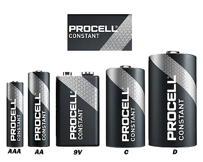 Duracell Batteries Industrial Procell Constant Aa Aaa C D & 9v Battery • £1.99