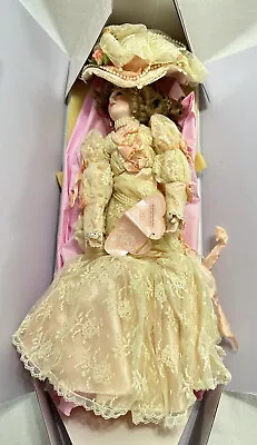 Franklin Mint Maryse Nicole Marguerite Porcelain Doll Limited Edition Vintage • $87.08