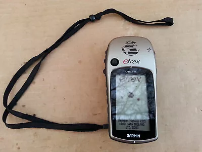 Garmin ETrex Vista Personal Handheld Hiking GPS Navigator - Tested Works • $19.95