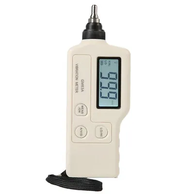 GM63A Digital Vibration Analyzer Tester Meter Vibrometer LCD Backlight AC Output • $128.99