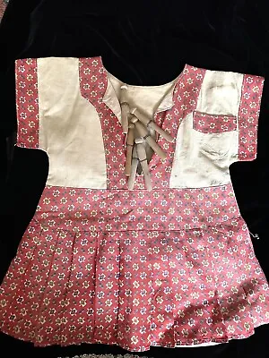 Vintage 1940s Clothes Pin Laundry Bag Dress • $50