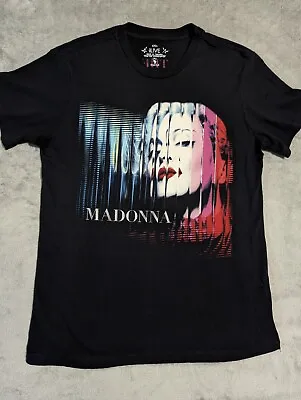 Madonna Black Mdna Shirt - Medium  • $24.99