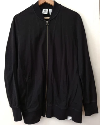 $29.99 • Buy Adidas Originals XBYO Satomi Nakamura Jacket Trefoil Black Women's 14 Full Zip