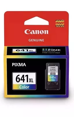 Genuine Canon CL-641XL Colour Ink Cartridge ForMG2160 MX376 MG3160 MX436 MG4160 • $42.99