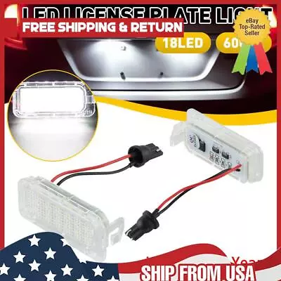 Pair LED License Plate Light Rear Tag Lamp Assembly For 2011-19 Ford Explorer^-* • $9.32