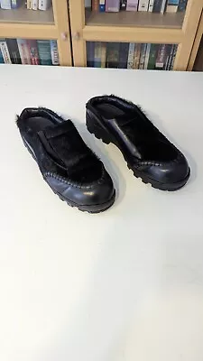 Kiko Kostadinov Bindra Sabo Mule Pony Hair Leather Size 45 • £300