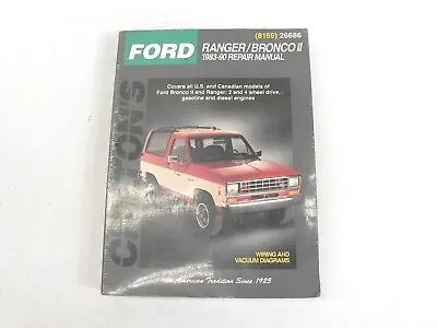 1983-1990 Ford Ranger Bronco Ii Chilton Repair Manual Service Guide Pre-owned • $19.98