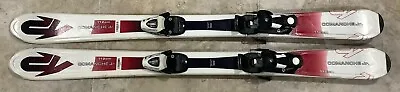 K2 112cm Comanche Jr. Youth Skis Salomon TZ5 Bindings • $47.95