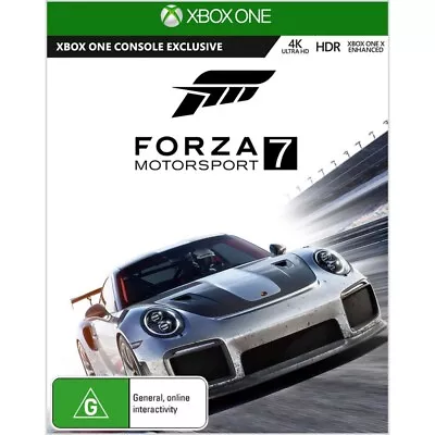 Forza Motorsport 7  - Xbox One • $44
