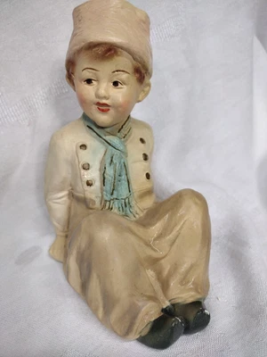 $0.99 • Buy Vintage Chalkware Russian Biy