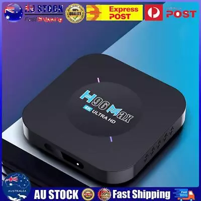 H96Max Android Box 2.4G WiFi 4K Ultra HD Media Player 1GB 2GB RAM (1GB+8GB-AU) • $33.74