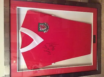 £275 • Buy Wales Manager Ryan Giggs Framed, Signed Shirt, A Rare And Unique Opportunity