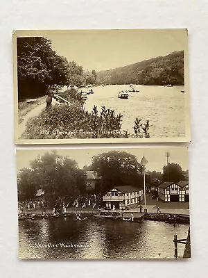 TWO Maidenhead Postcards From 1912-15 Period Postally Used But Clean Condition. • £9