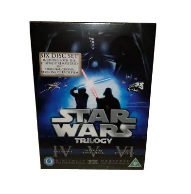 £29 • Buy Star Wars Original Trilogy Episode 4-6 DVD Limited Edition New Sealed Box Set 20