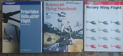 Rotorcraft Helicopter Flying Handbook Federal Aviation Administration FAA Lot • $13.95