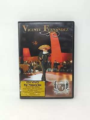 Vicente Fernandez - Primera Fila - Mexican Singer - Region 0 ALL DVD • $12.82