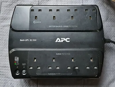 APC UPS Back-UPS ES550 550VA BE550G-UK Including Battery • £59.99