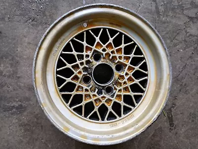 BBS MAHLE 13x6 4x100 ET13 BMW E10 E21 VW Rabbit Golf GTI MK1 MK2 ALLOY WHEELS • $165