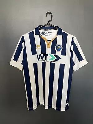 Millwall 2016/2017 Home Football Shirt Errea Soccer Jersey Size Xs Adult • £29.99