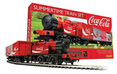 £94.08 • Buy Hornby Coca-Cola Summertime OO Gauge Electric Model Train Set R1276T