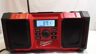 Milwaukee 18V AM/FM Jobsite Radio Dual Speaker (Bare Tool) MODEL#2890-20 ~ • $39.99