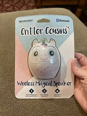 New Bluetooth Critter Cousins Wireless Magical Speaker Merkury (AH) • $19.99