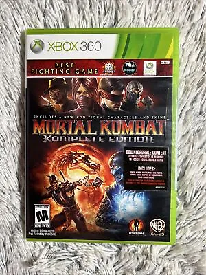 $299.99 • Buy Mortal Kombat Komplete Edition Xbox 360 First Edition Black Label