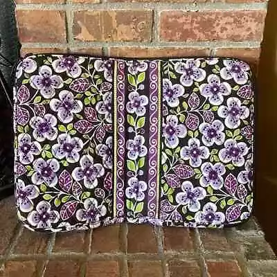 Vera Bradley Plum Petals Large Laptop Case • $20