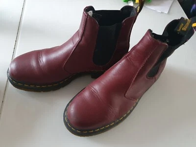 £15 • Buy Dr Martens Burgundy Chelsea Boot – Uk-8
