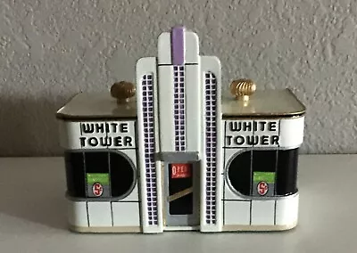 Lefton's 1993 Roadside USA Collection Great American Diner Series  White Tower  • $22.50