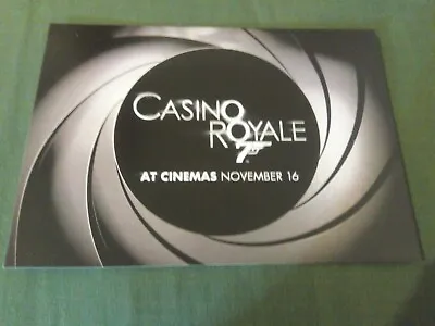 Postcard Casino Royale James Bond 007 Daniel Craig • £0.39