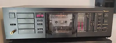 Nakamichi RX-202 Two Head Uniderictional Auto Reverse Stereo Cassette Deck • £999