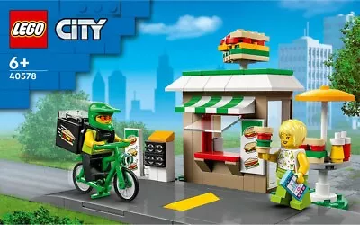 $45.99 • Buy Lego 40578 City Sandwich Shop Brand New Sealed In Hand Ship Now Worldwide