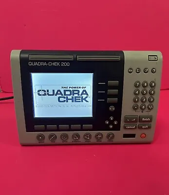 Metronics Quadra-Chek 200 Digital Control QC220-AR9 Battery Issue READ • $1200