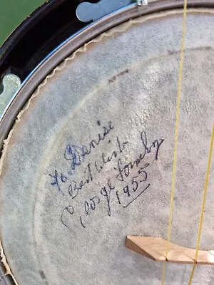 $1000 • Buy Banjo Ukulele - A George Formby Signed Ukulele - A Once In A Lifetime Find