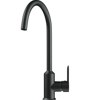 £110.99 • Buy LSC Lambeth Granite Matt Black Single Lever Swivel Spout Kitchen Sink Mixer Tap