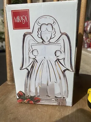 Mikasa Crystal Angel Candle Holder/Figurine • $15