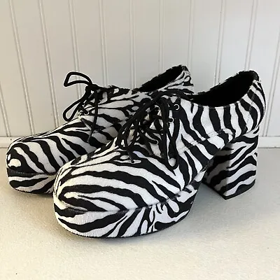 Funtasma 3.5” Men’s Platform Shoes 70s Disco/Pimp Fun- Size L 12-13 • $47.99