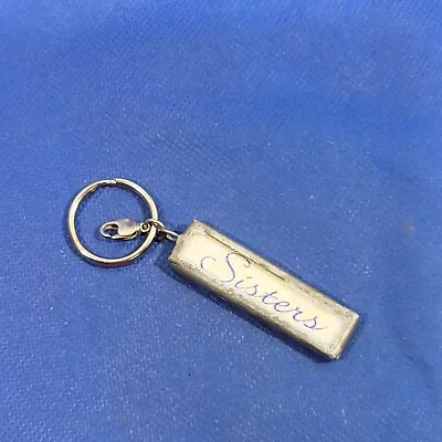 Vintage Keychain Sisters Collectable Metal Keyring • $2.56