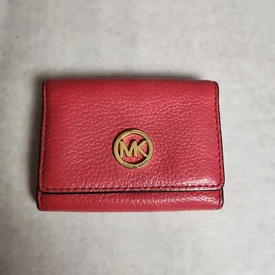 Michael Kors Snap Wallet Coin License Credit Card Holder • $25