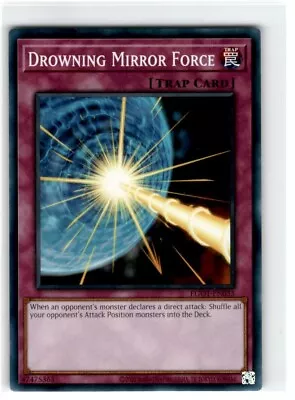 Yu-Gi-Oh! Drowning Mirror Force Common EGO1-EN035 Lightly Played Unlimited • $1.84