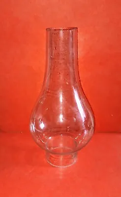 Small Vintage Glass Oil Lamp Chimney  • £9.99