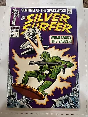 $179.99 • Buy The Silver Surfer # 2, Oct. 1968, Marvel Comics 1st Badoon Stan Lee John Buscema